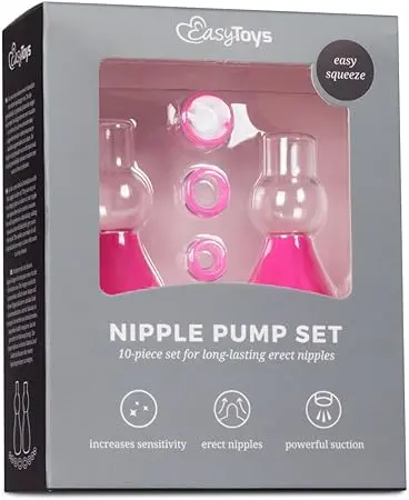 Easytoys Fetish Collection Tepelzuiger Set-ET252, 15 g