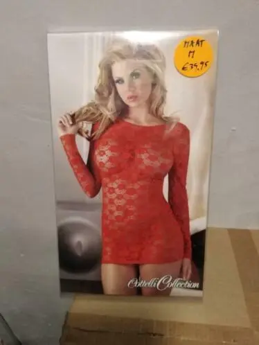 Kanten sexy rood kleedje