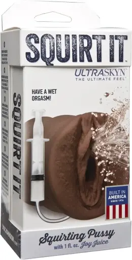 Doc Johnson Squirt It Chocolate - Squirting Masturbator