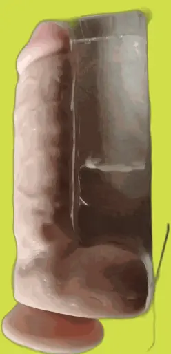 Mooie realistisch gevormde dildo